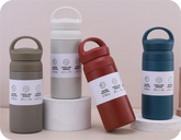 Travel tumber vacuum insulated steel bottle 450ml