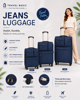 Travel Basic Jeans luggage