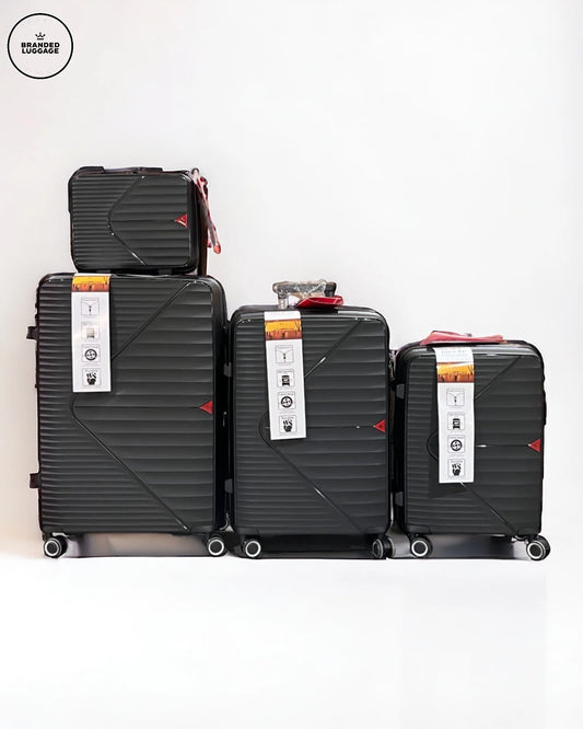 Travel Smarter with the Swiss Sports Secure-Tech 4w Hardside Trolley!