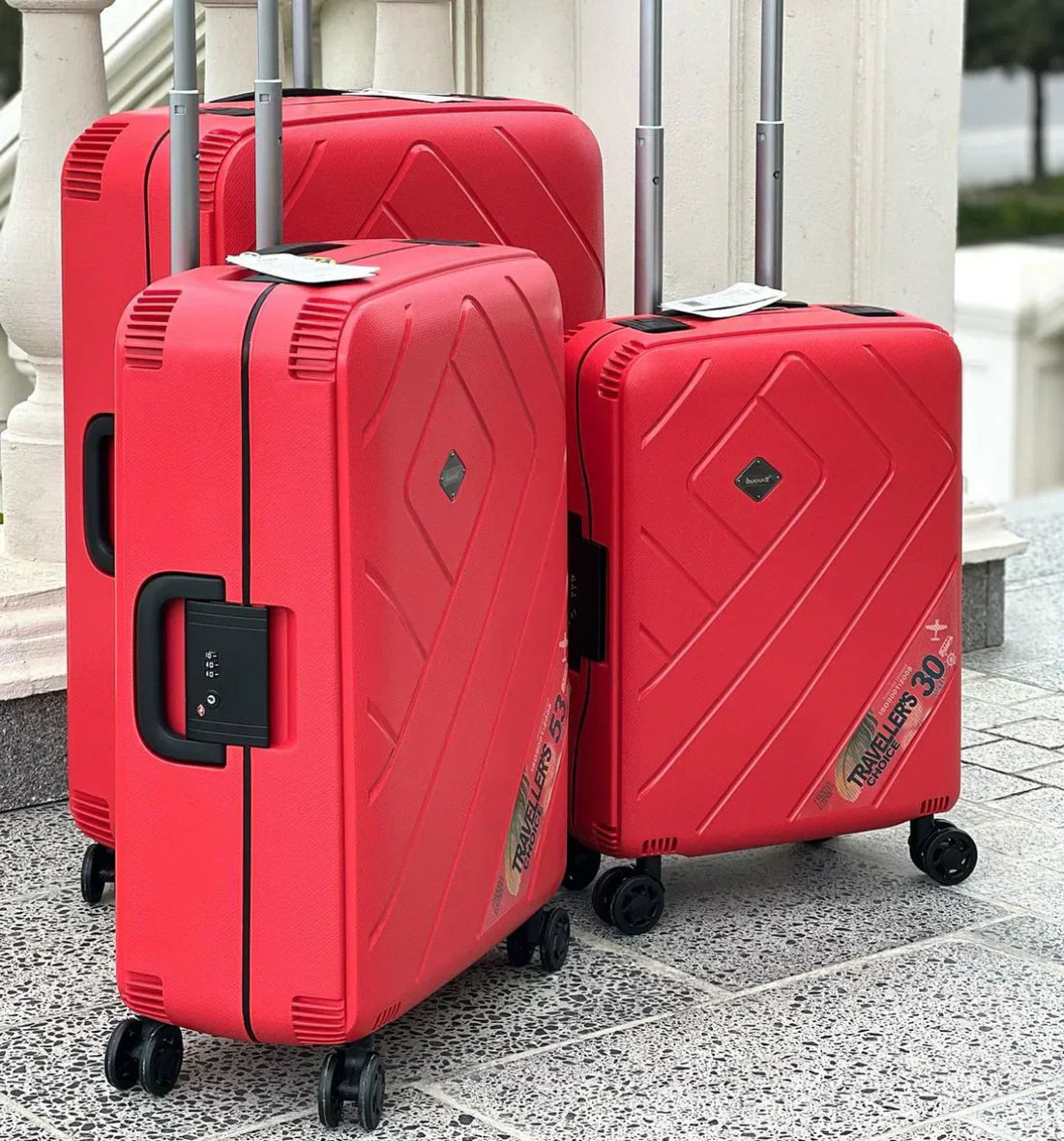 Unwrapping Adventure: BUBULE Lock 4w Hardside Luggage Review