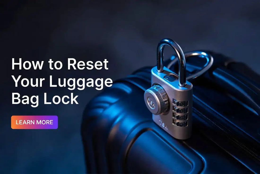 Step-by-step guide on resetting a luggage bag lock