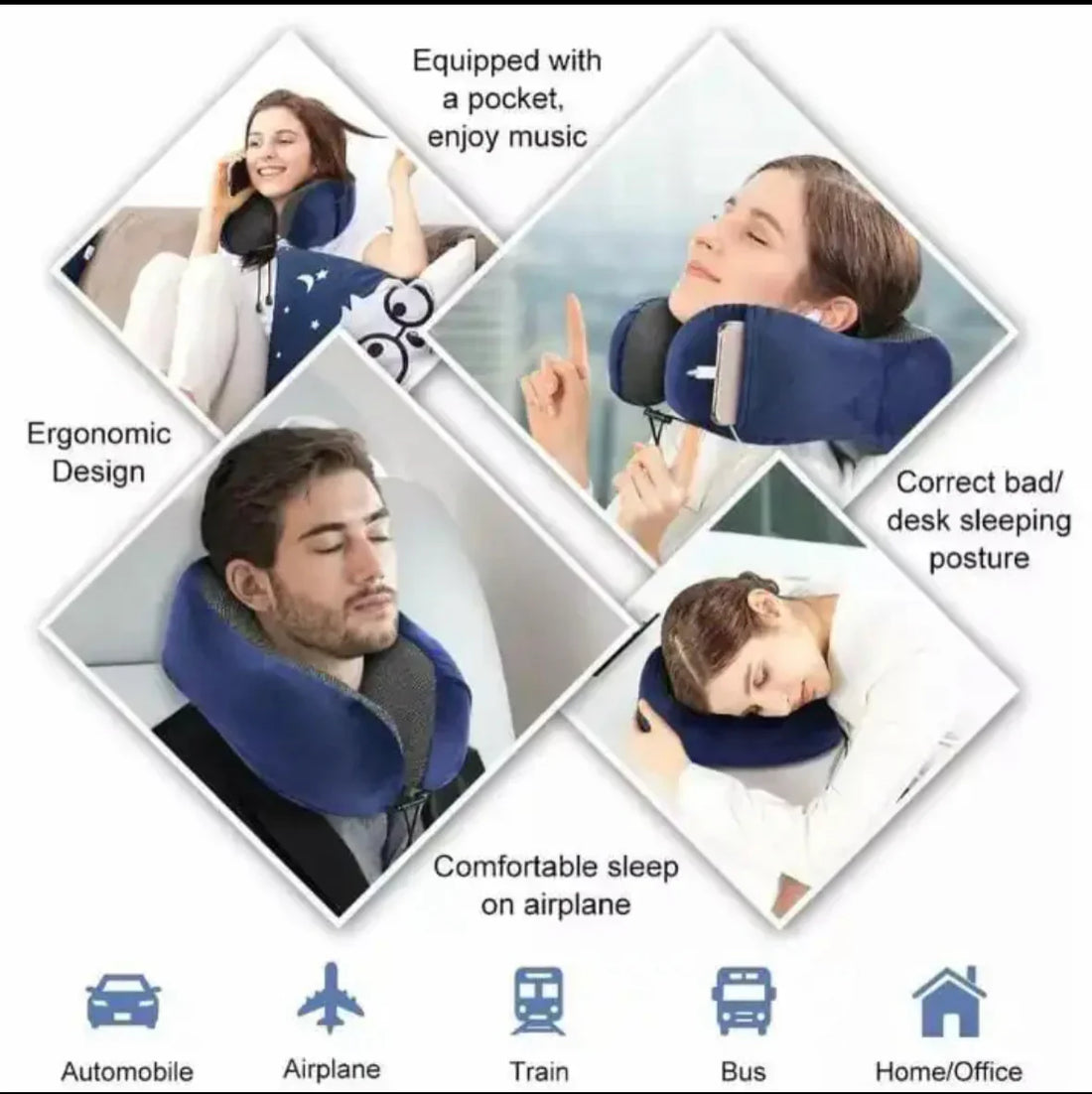 Unwind in Comfort: Introducing Our Gel Pad Neck Pillow