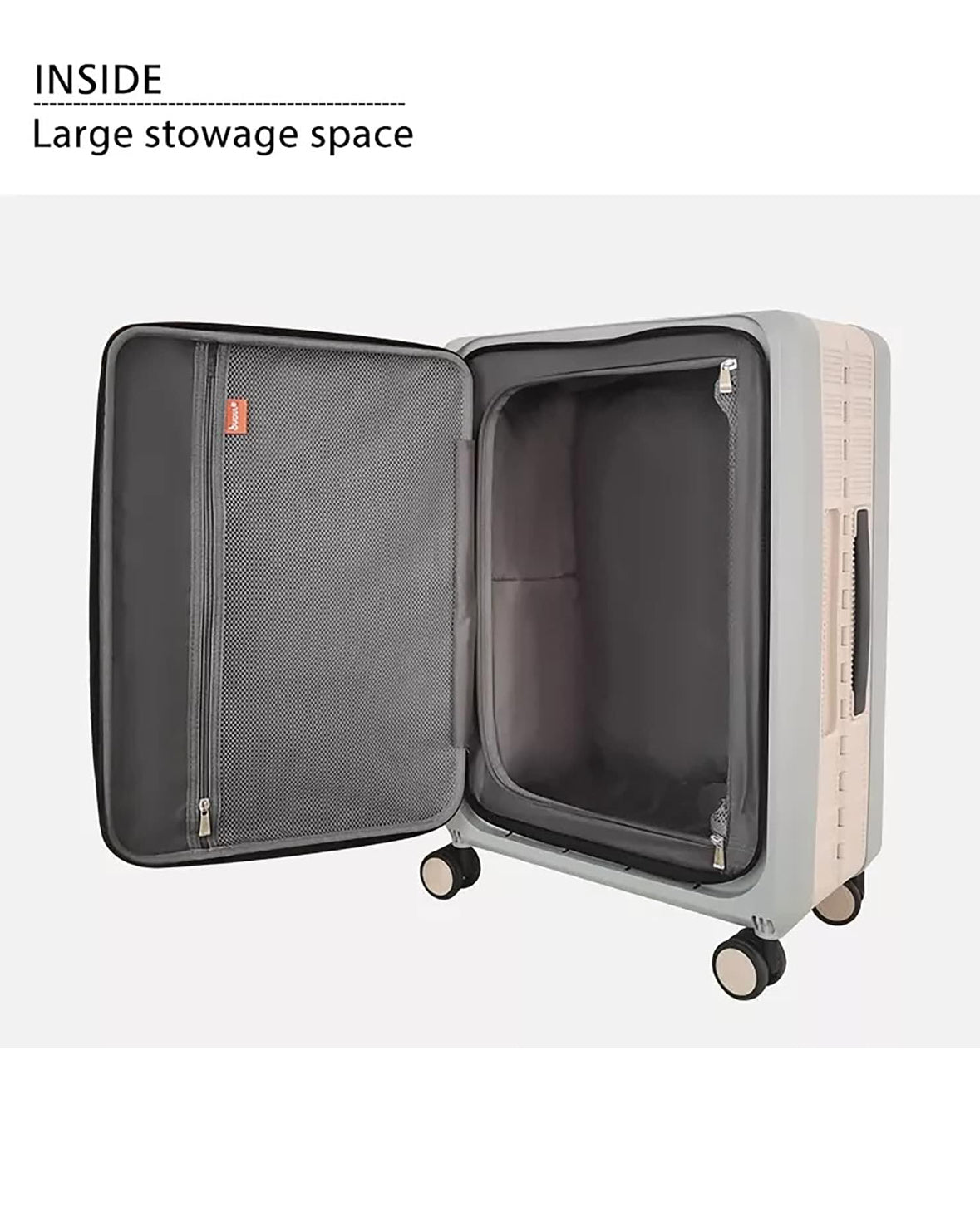 Bubule foldable compact luggage