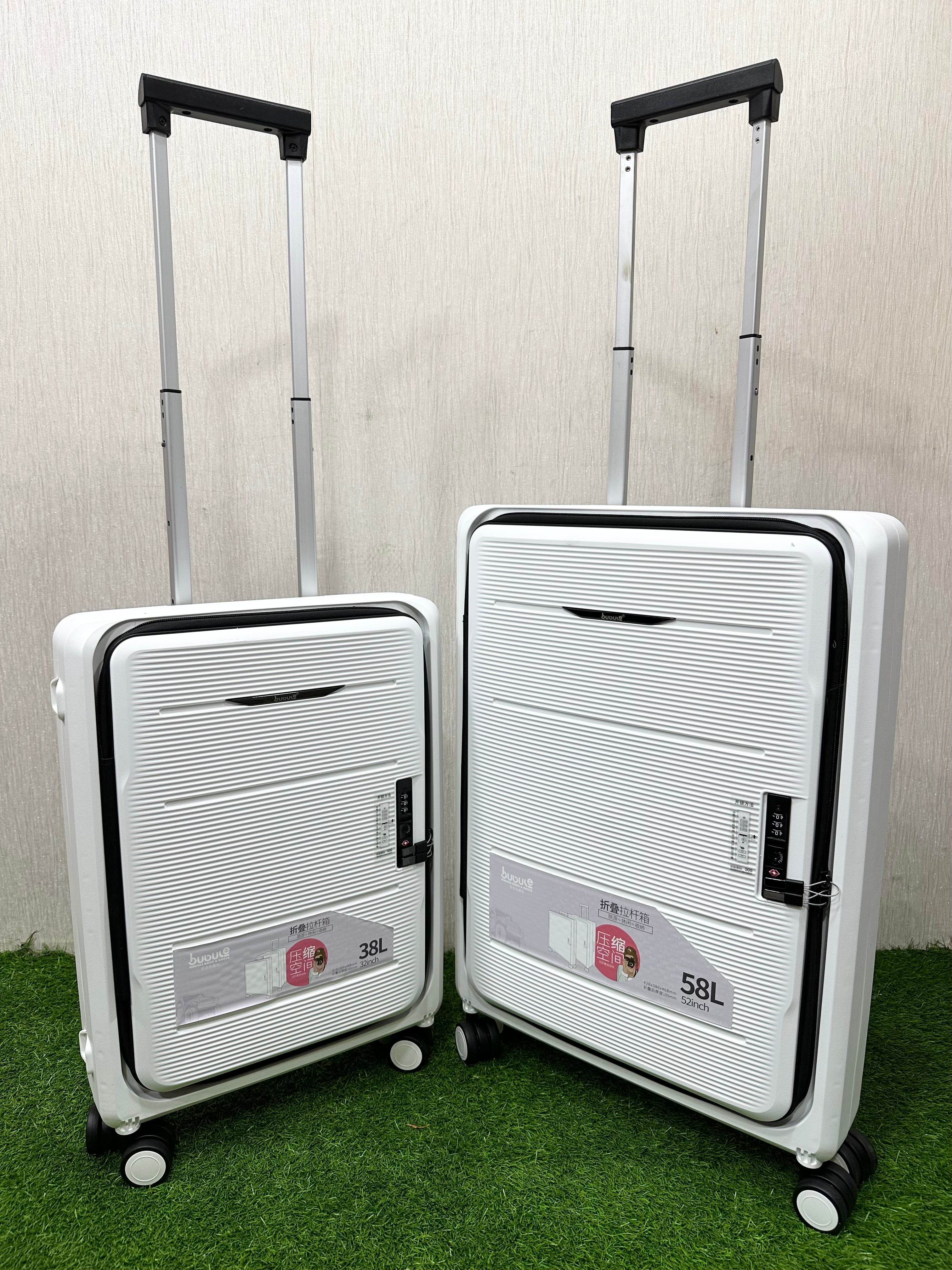 Bubule foldable compact luggage