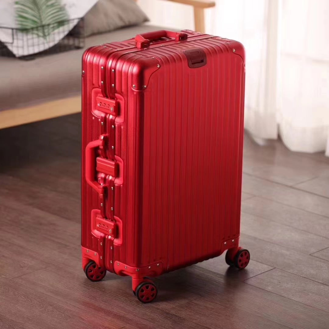 ALUMINIUM luggage 28” 4w trolley