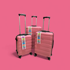 Swiss tourister Bubble dot lightweight luggage