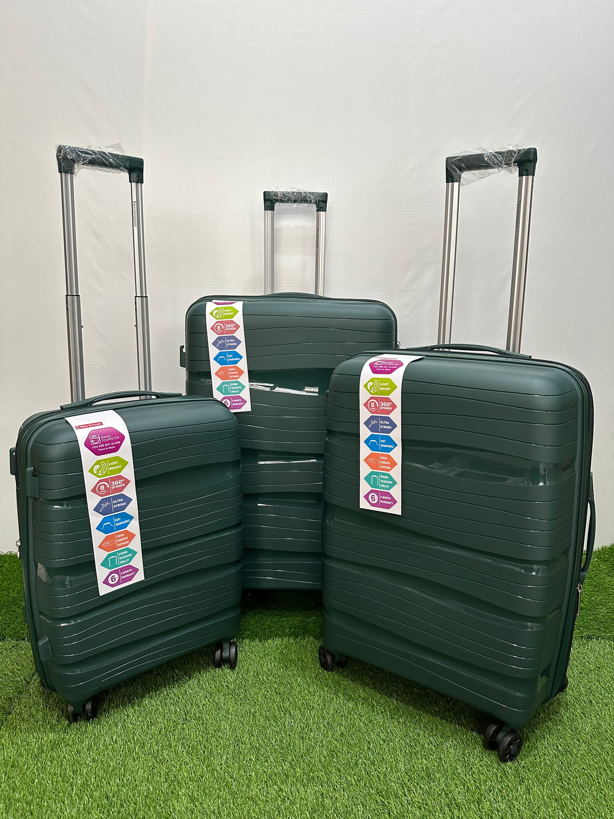 Swiss tourister sports star - Green