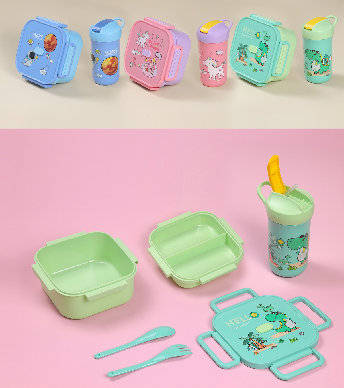 Kids Lunchbox + water bottle