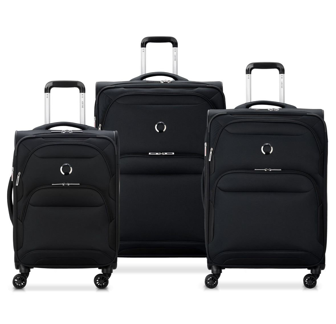 Delsey luggage bags 3 different sizes