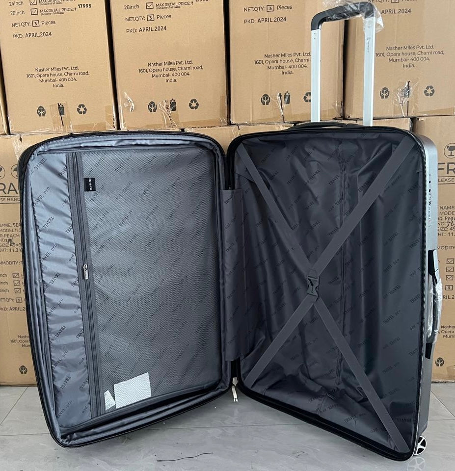 Travel pro antitheft pp hardside trolley