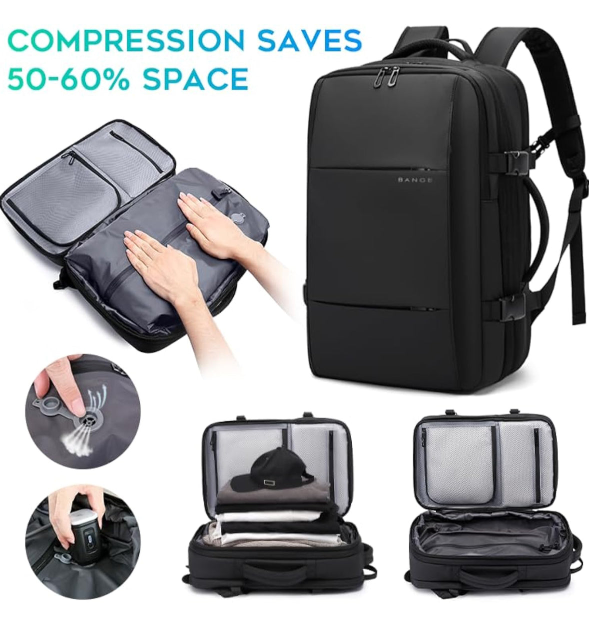 BANGE Airback Vacuum Backpack