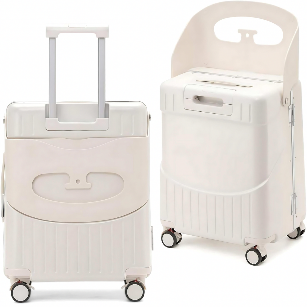 Multifunctional carry on Luggage with kids ride on