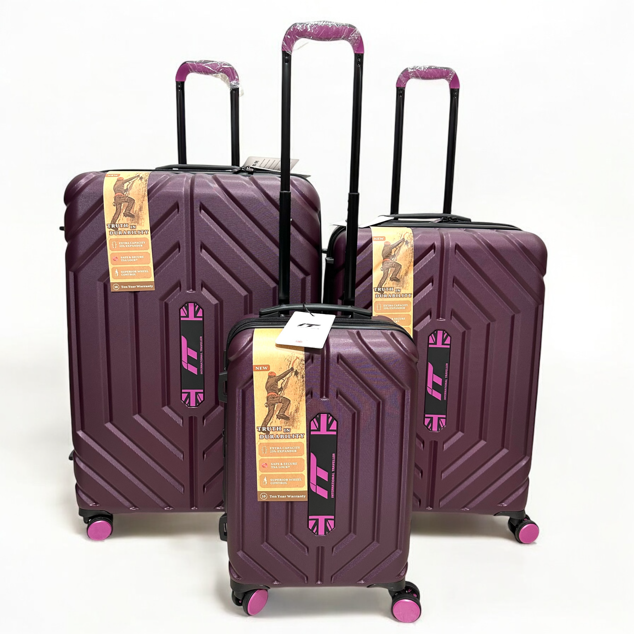 IT LUGGAGE International traveller 4w hardside trolley