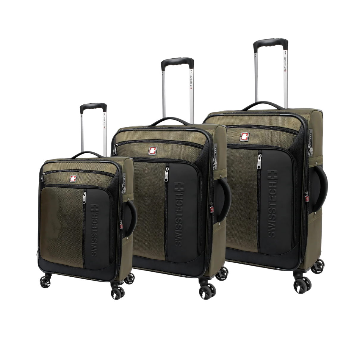 Swiss tech Urban trek Army green – Branded