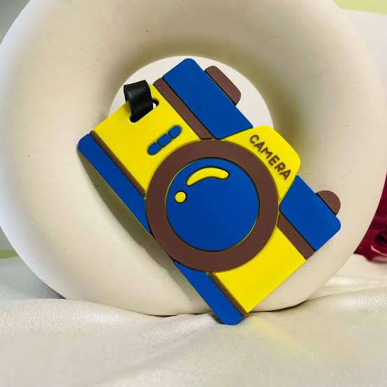Camera name tag