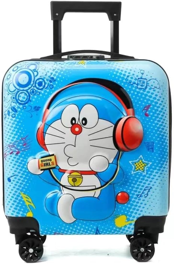 Trinity 20 inch character bag for kids with trolley