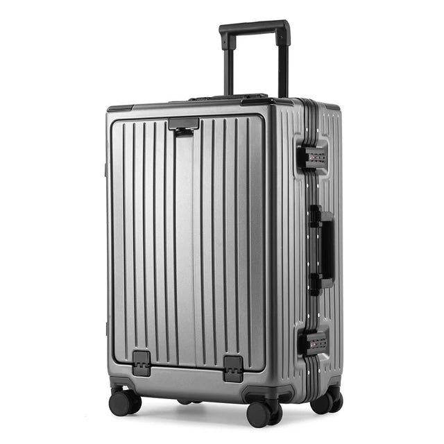 ALUMINIUM FRAME 4w hardside smart luggage Branded Luggage .pk