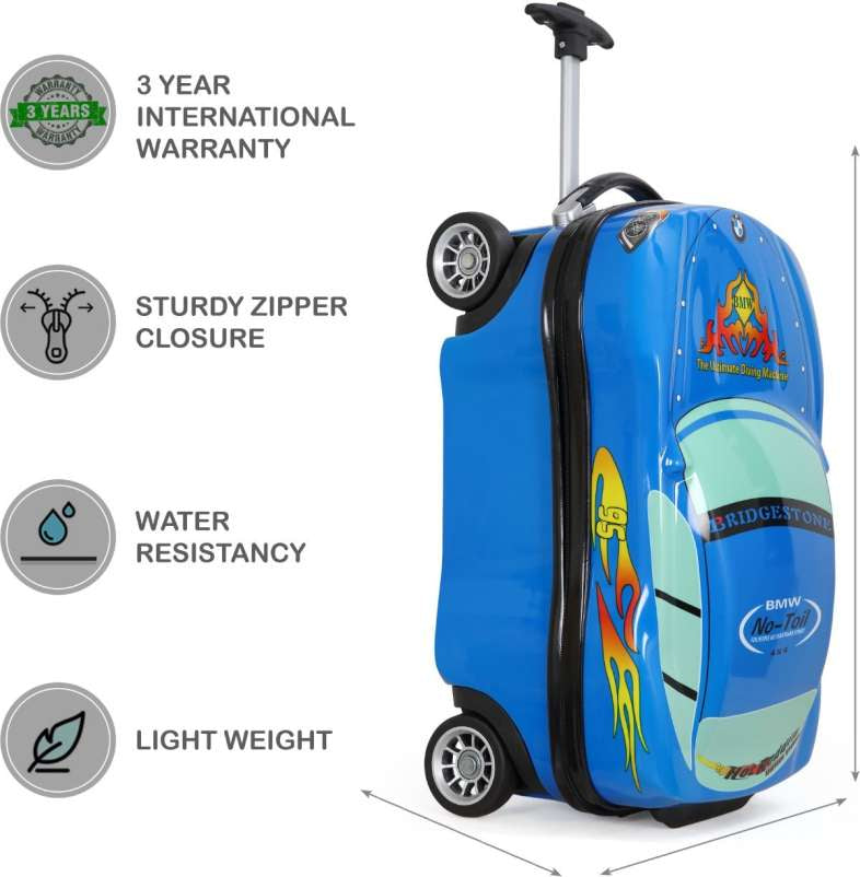 Car character bag 20” with trolley