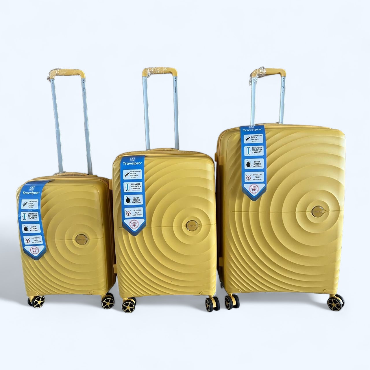 Travel pro antitheft pp hardside trolley