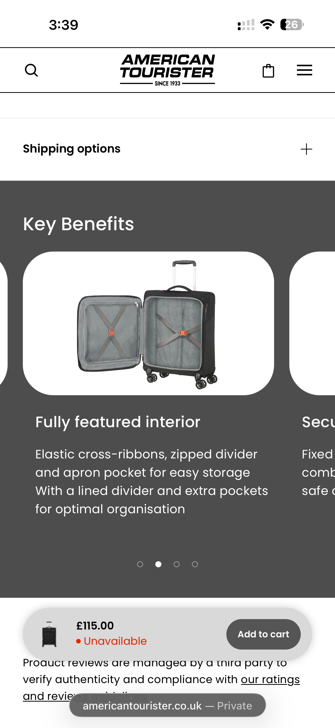 American tourister Summer funk