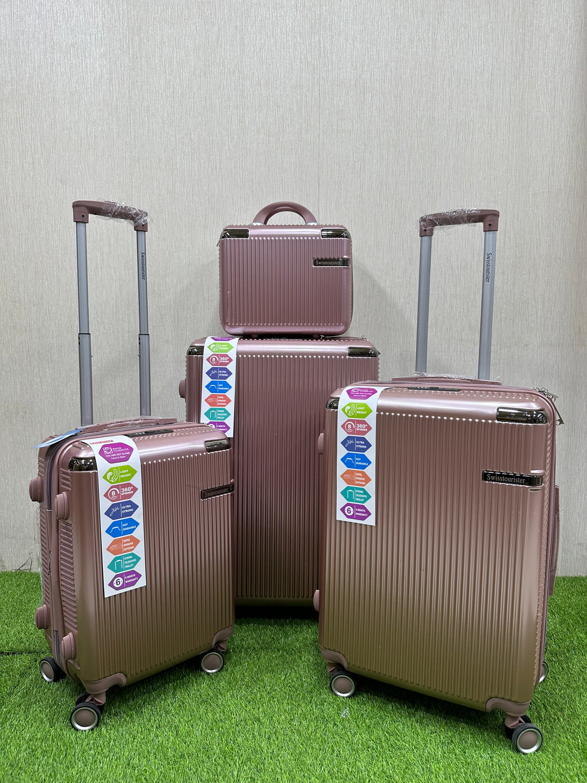 Swiss tourister Irongear - Set of 4