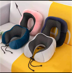 Gel pad neck pillow model solid