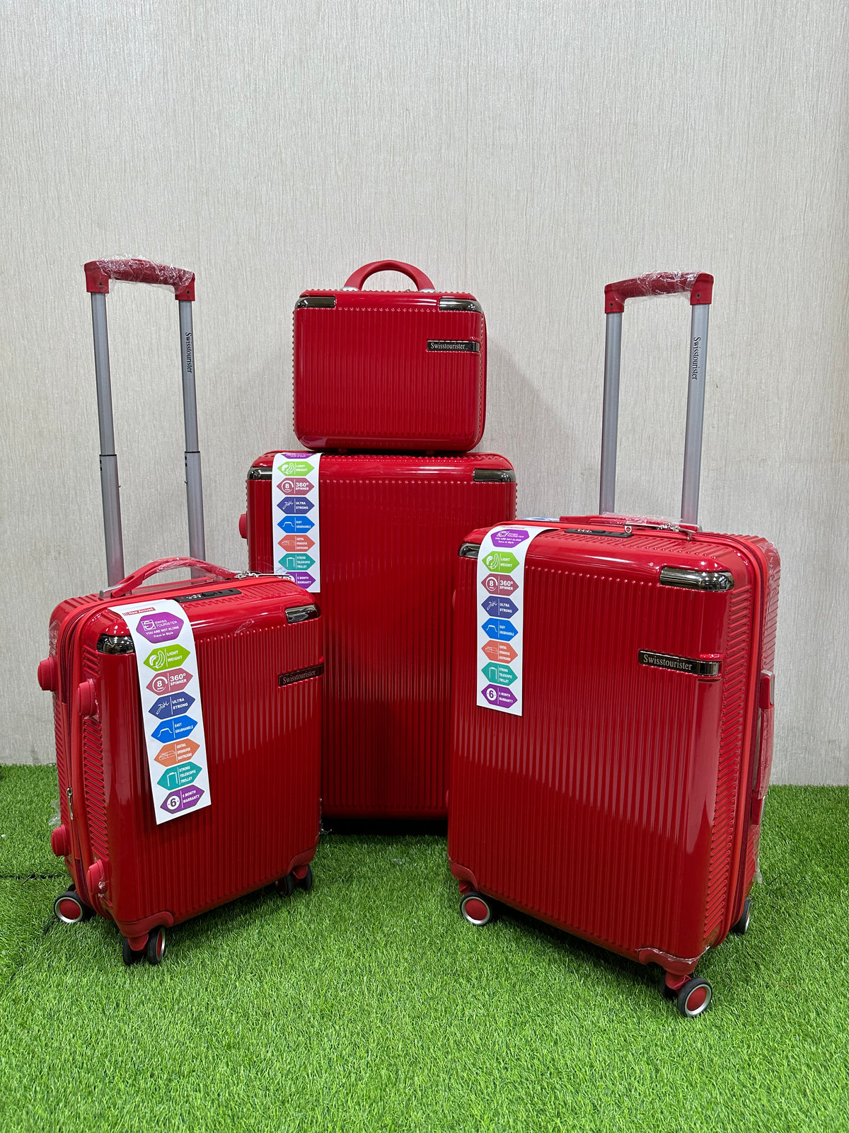 Swiss tourister Irongear 4pc Hardside trolley