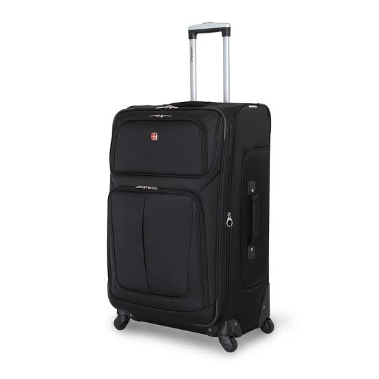 Swiss gear sion 4w softside trolley – Branded Luggage.com.pk